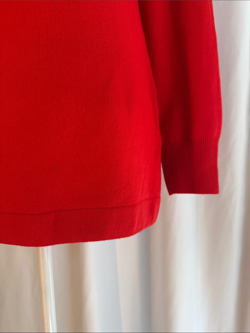 French Connection Red Cowl Neck Sweater
